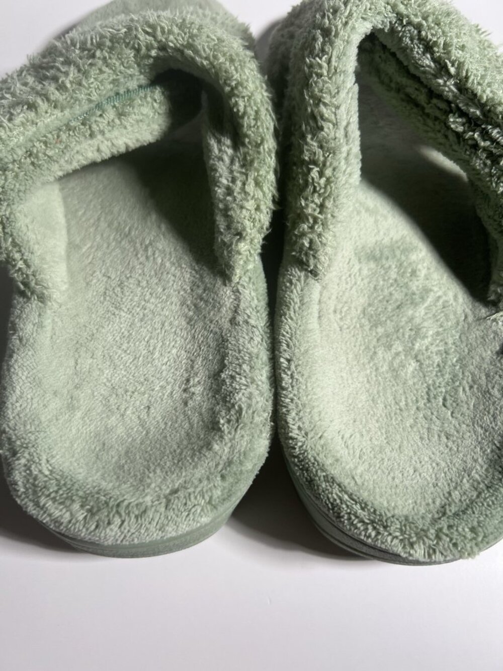 Vionic Relax Orthaheel Orthotic Slippers Women’s Size 9 Green Comfort - Picture 5 of 7